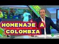 TV ESPAÑOLA hace HOMENAJE a COLOMBIA por ELIMINACION ante INGLATERRA