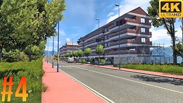 ETS2 TIMELAPSE 4K | Creating my own map | 4 | Building a fuel station and adding more vegetation