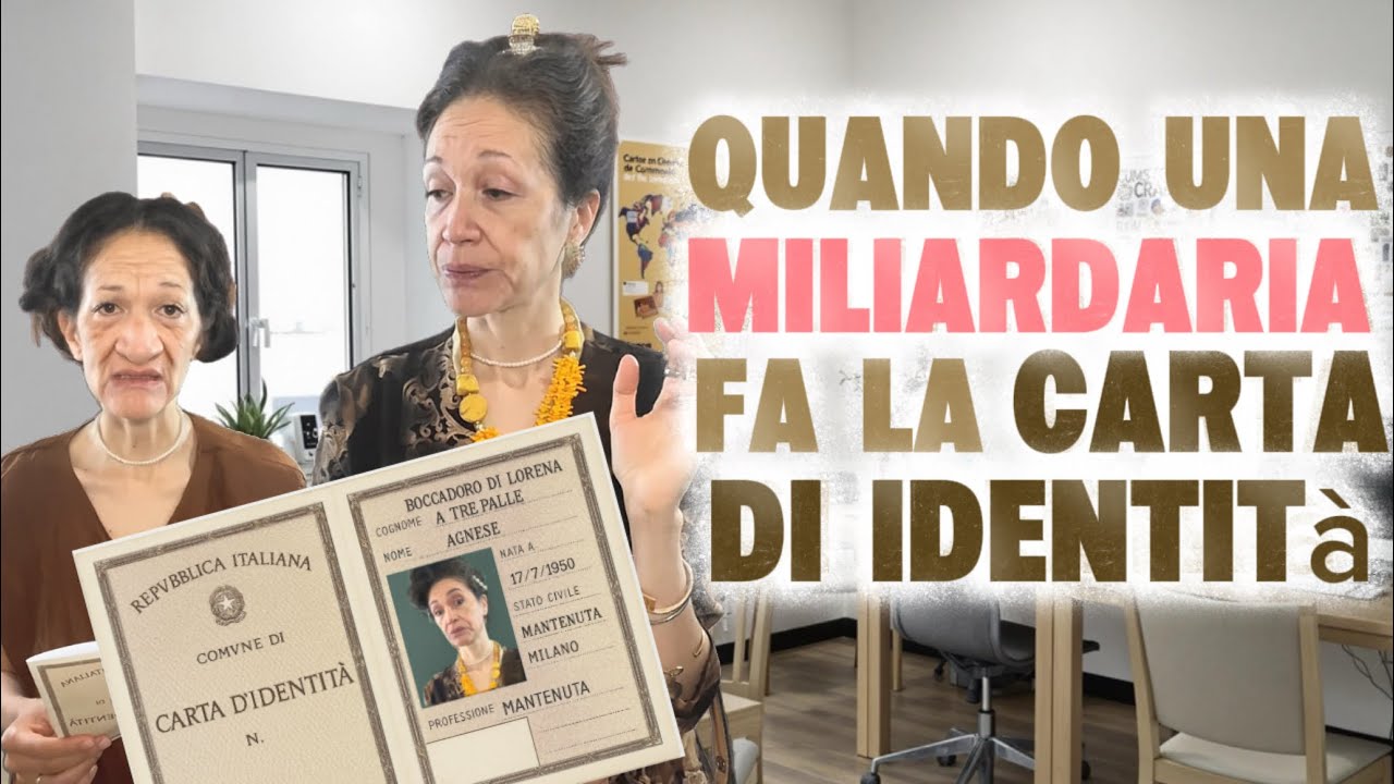 🤣quando una miliardaria fa la carta d’identità 🪪