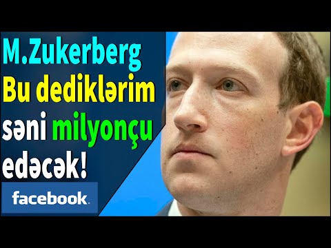 Mark Zukerberg | Bu dediklərim səni milyonçu edəcək | millionairesis