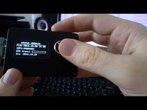 STM32F103 + OLED + HCP Fiscal Device