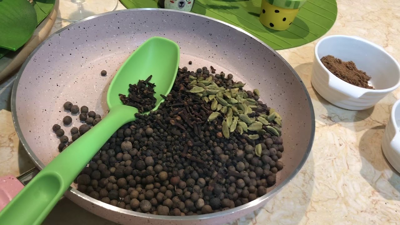 البهار الحلبي (السبع بهارات)كشف 👍مقاديرهاالدقيقه من إبن الصنعه عطارحلبي🤗دلال حناوي