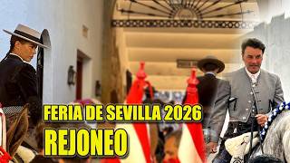Caballos Rejoneo Andy Cartagena, Lea Vicens Y Guillermo Hermoso De Mendoza Feria Abril Sevilla 2026