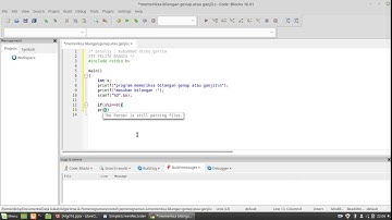 Bahasa C ( Program memeriksa bilangan genap atau ganjil )