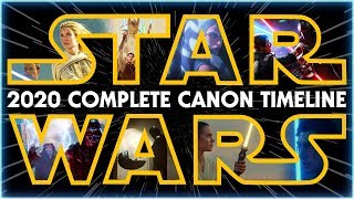 All New Star Wars Timeline with New Movies and TV Shows Included