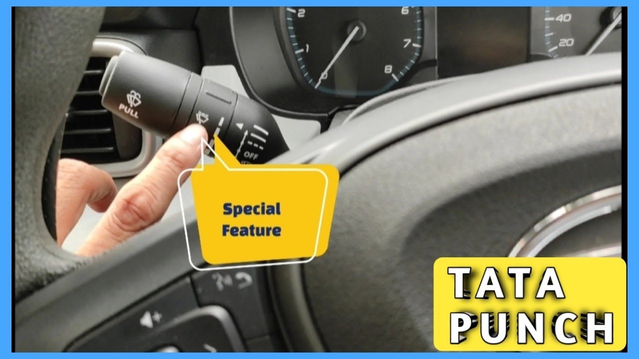 Tata Punch Wiper Control Features and How it Works I Hidden Feature I