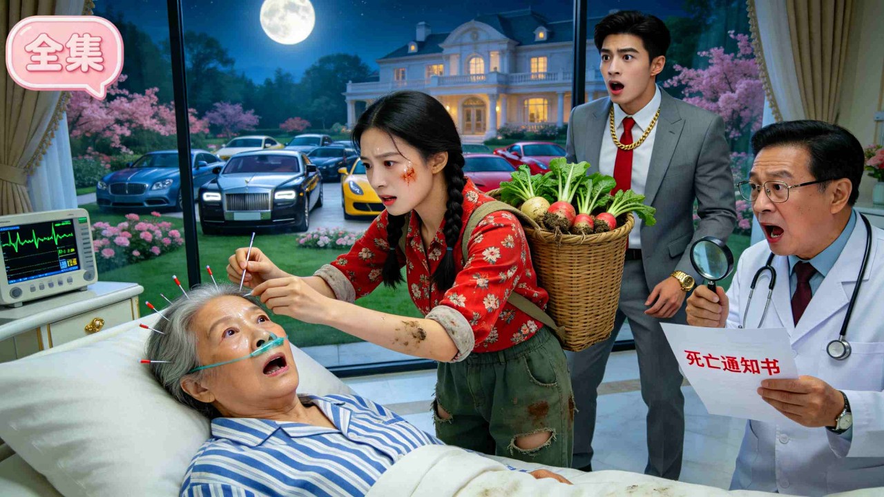 所有名醫都宣佈京圈太子爺奶奶回天無術，沒想到這個鄉下來的野丫頭一針就讓奶奶起死回生！太子爺瞬間淪陷！派1000輛豪車娶她回家寵愛！#drama #chinesedrama #甜宠 #爽剧