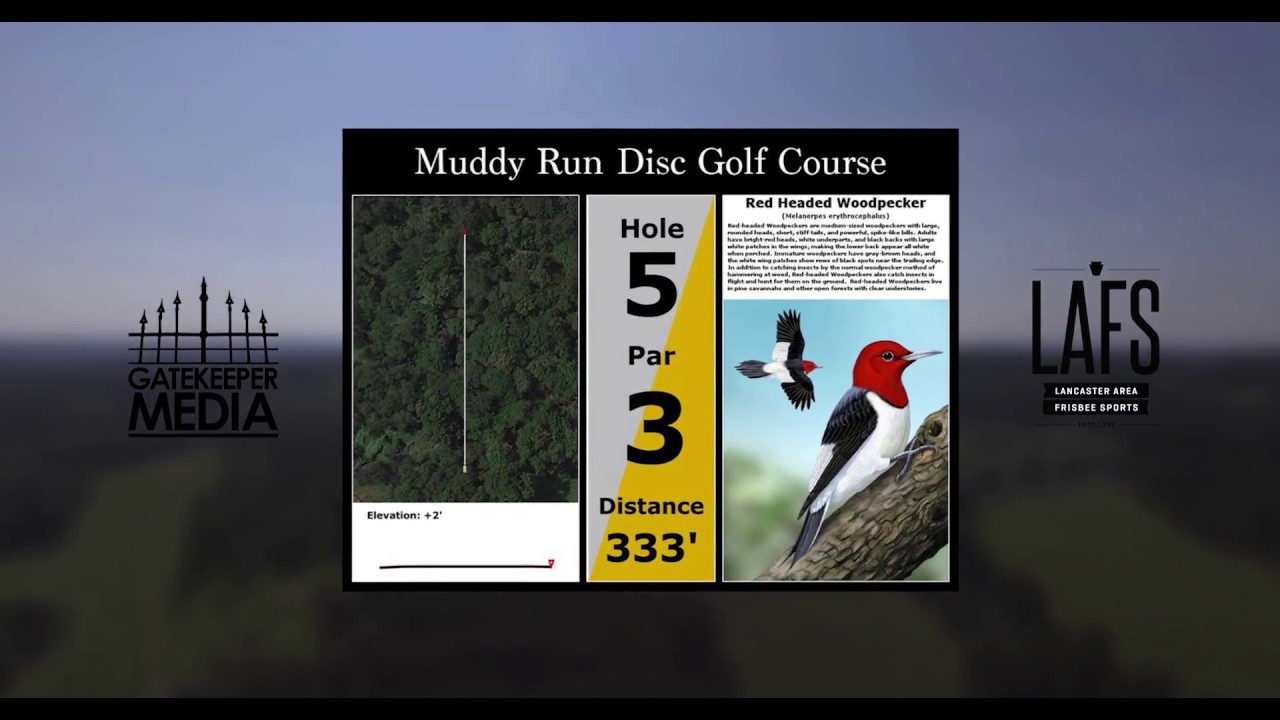 How Many Miles/is The Muddy Run Disc Golf Course