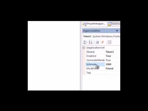 Visual Basic 2008 DigitalUhr