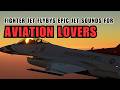 Fighter Jet Flybys: Thrilling Jet Sounds and Sonic Booms for Aviation Fans!