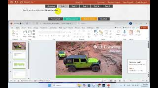 POWERPOINT 2019 EXAM 1 GMETRIX 1000 ĐIỂM