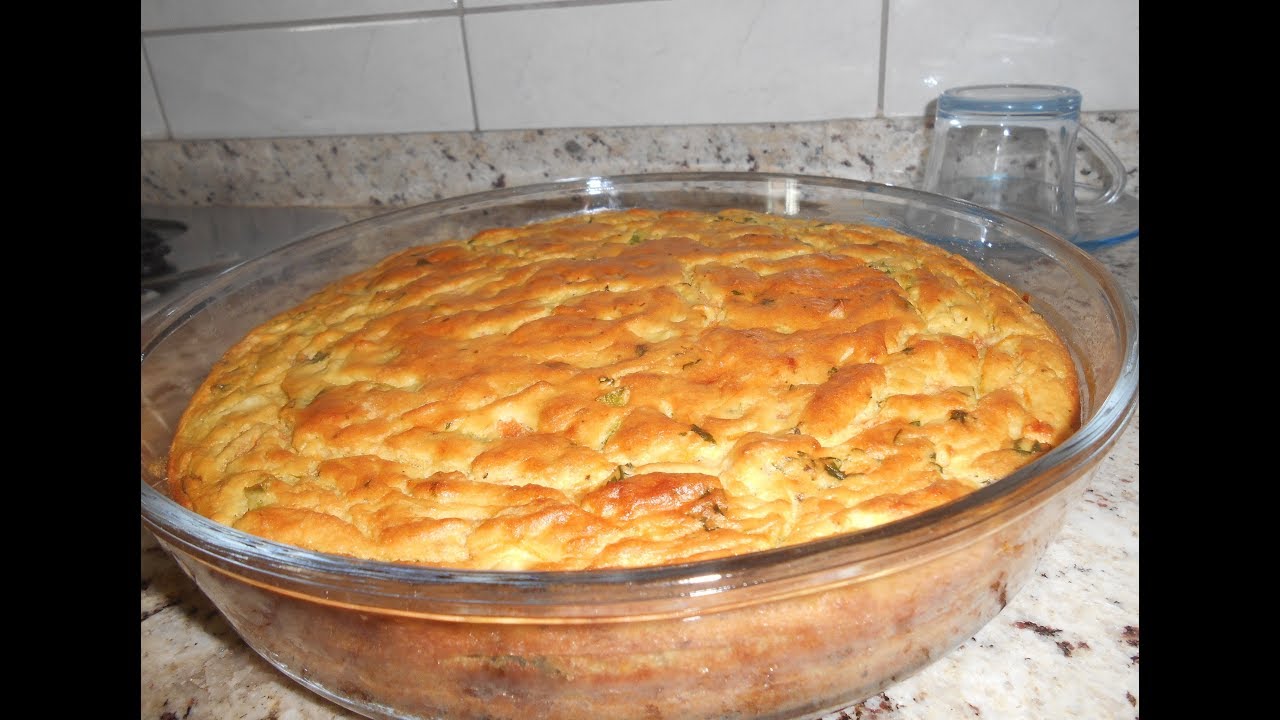 torta de palmito, com massa de grão de bico. (leia recomendação na descrição do vídeo)