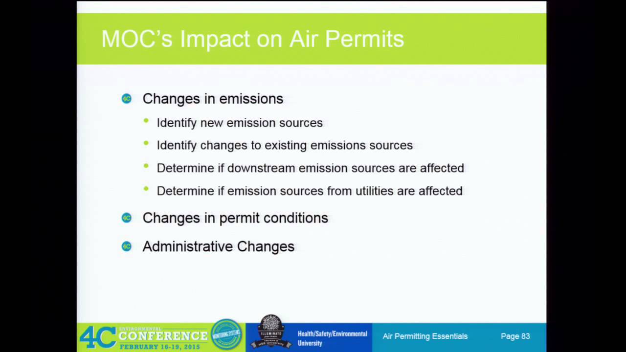 Air Permitting Essentials Day 1 Morning