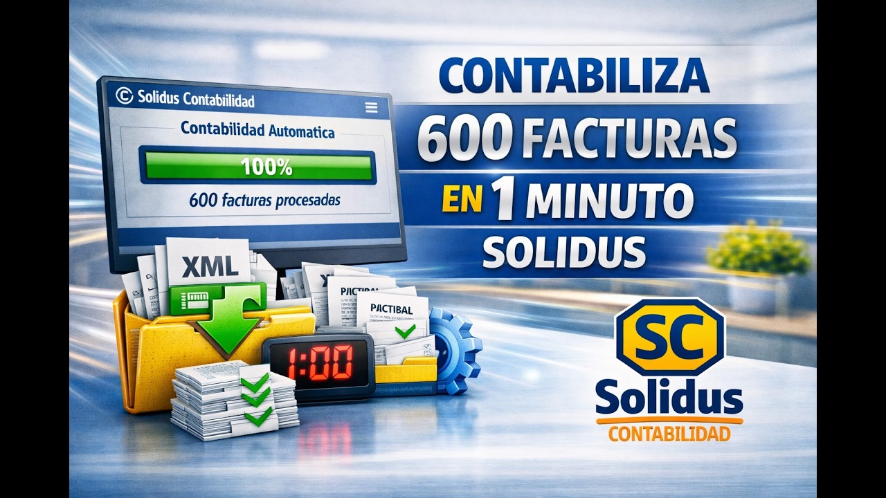 Contabiliza 600 facturas en 1 minuto