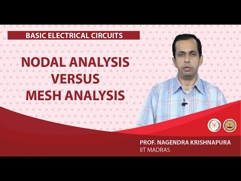 Nodal analysis versus Mesh analysis