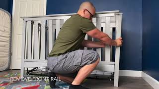 Delta Children’s Crib Conversion