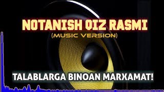 Notanish qiz rasmi! (music version) Ko'pchilik talablariga binoan!