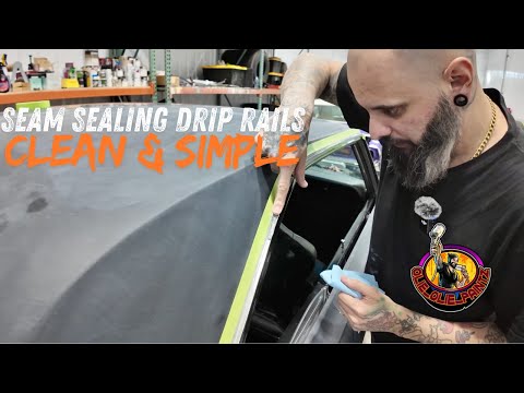 How To Apply Seam Sealer To Drip Rail