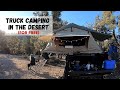 Truck Camping near Las Vegas for FREE to escape the heat