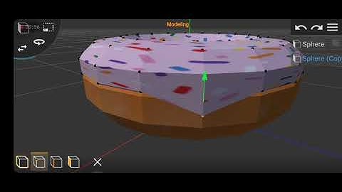 How to make donut in Prisma3D #howtouseprisma3D #howtomake3Dcartoonanimation #cartoonanimation