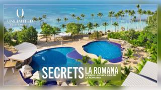 We were wowed by the beauty of the paradise of Secrets La Romana