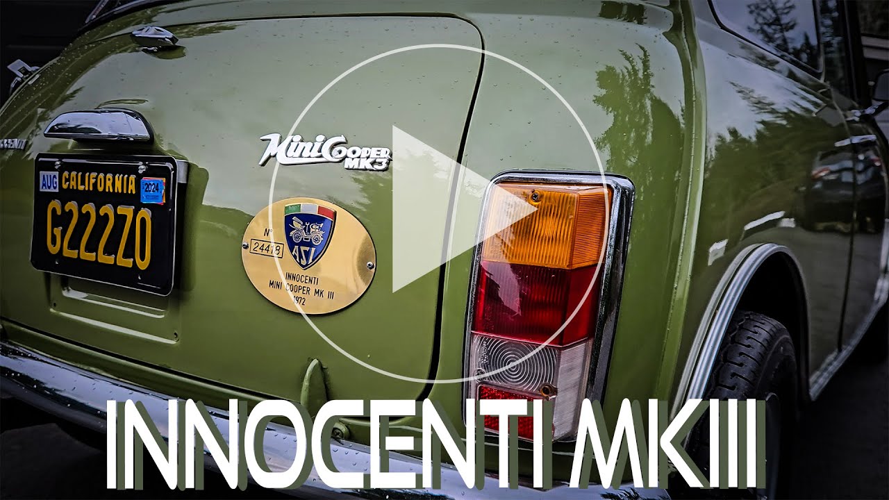 1972 Italian Innocenti Mini Cooper with Westfalia Interior