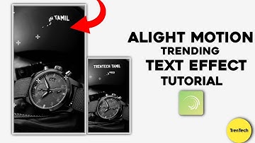 Alight motion tutorial/Alight motion text effect tutorial/how to create trending status?/new preset