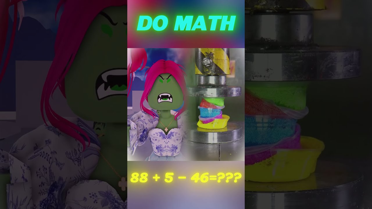 Do Math 88 5 46 Funny Funnyvideos Fyp Pov Foryoupage Foryou Ytb Roblox Robloxedit