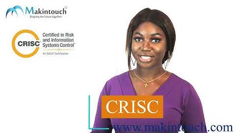 Certified In Risk and Information System Control.