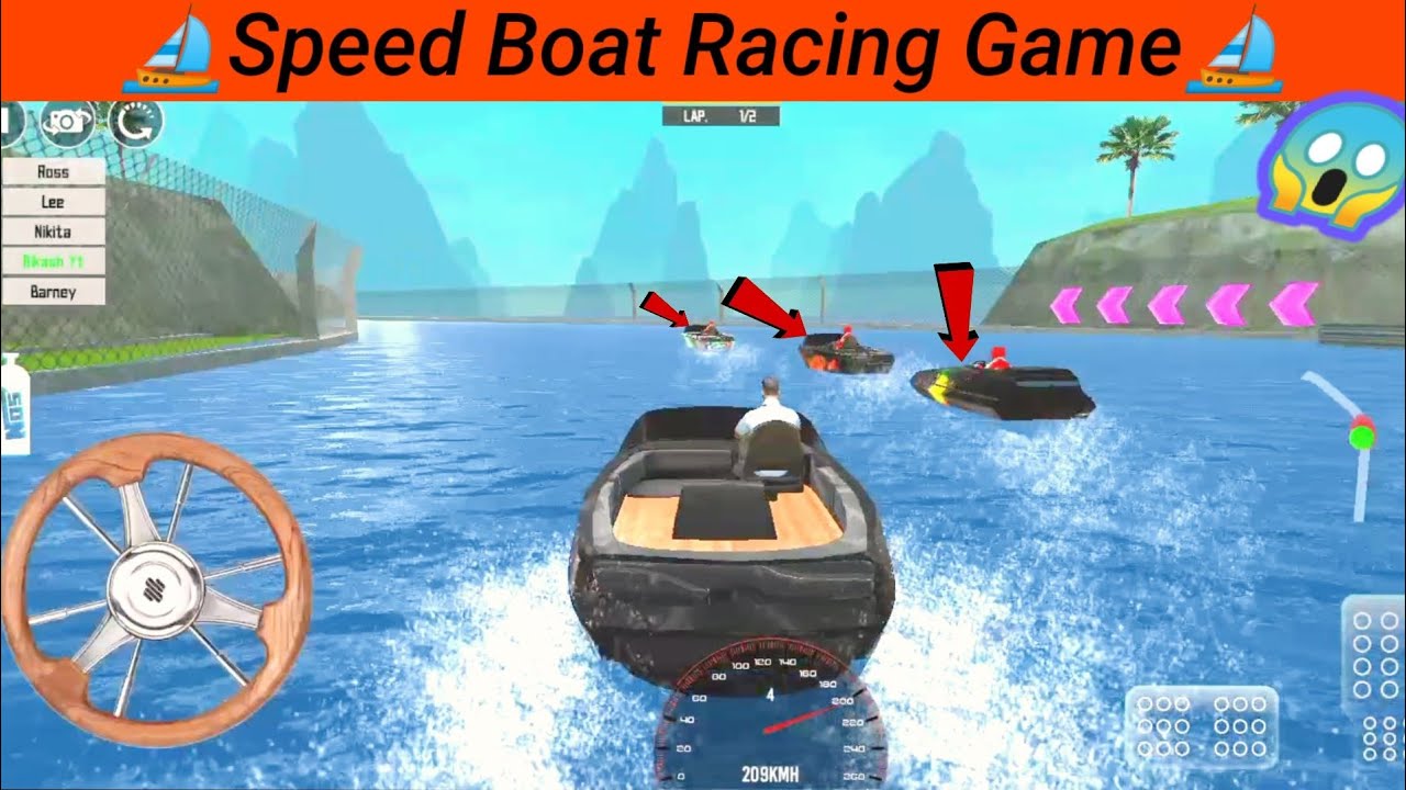 motorboat racing game