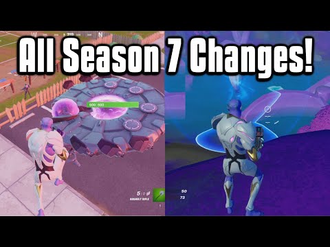 Everything New In Fortnite Chapter 2 Season 7! - Battle Pass, Map, Weapons & More!