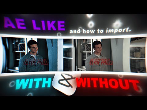 How to Import AE Like CC Presets into Capcut Desktop/Pc