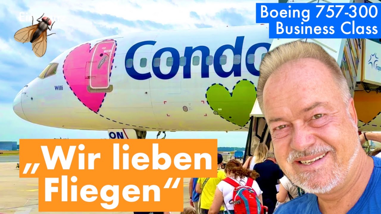 FLUG | Condor: Mit dem "Willi" nach Gran Canaria | Boeing 757-300