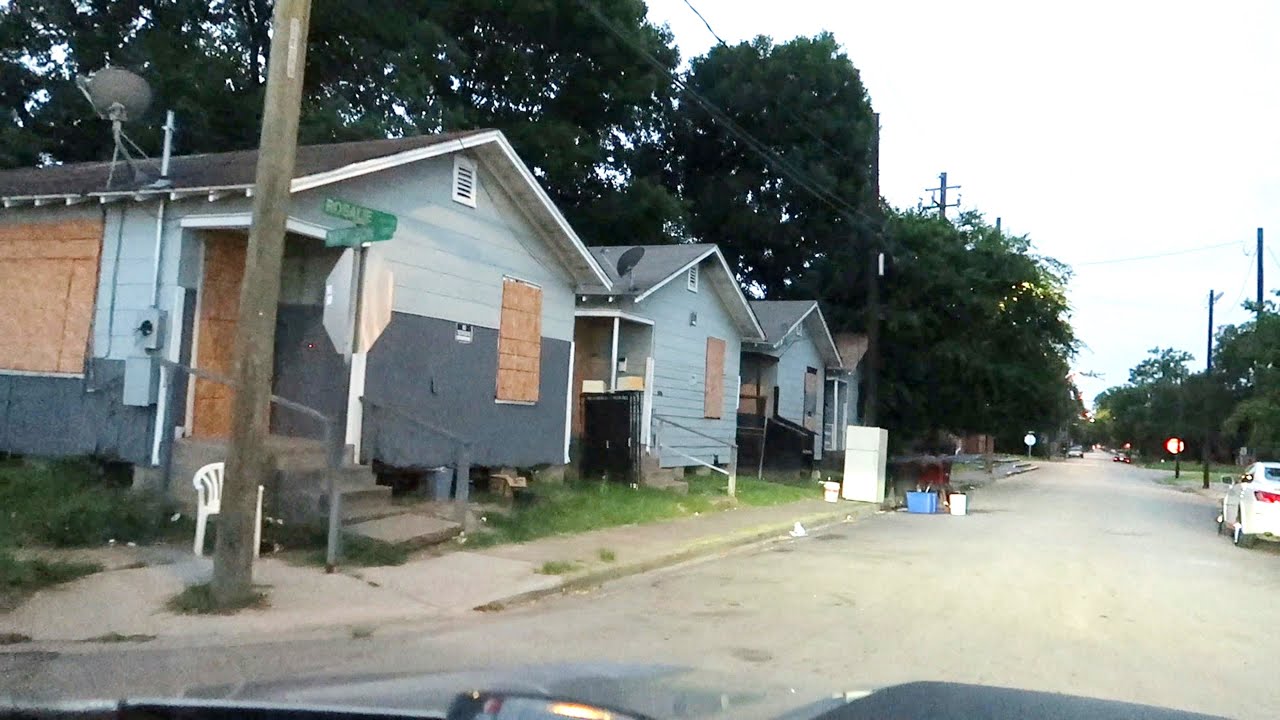 HOUSTON 3RD WARD HOOD LATE EVENING YouTube