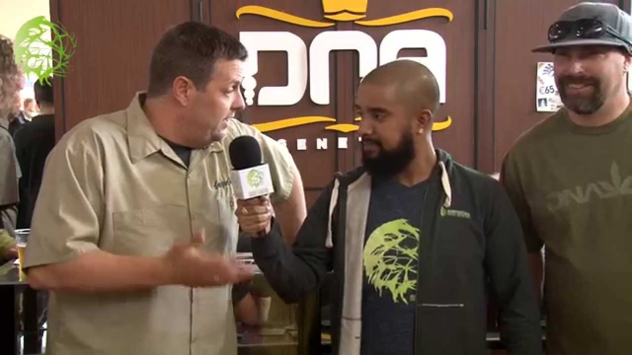 Amsterdam Seed Center's Esje Herb at Spannabis 2015 with DNA and Friends