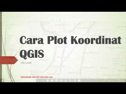 Video: Cara Plot Koordinat