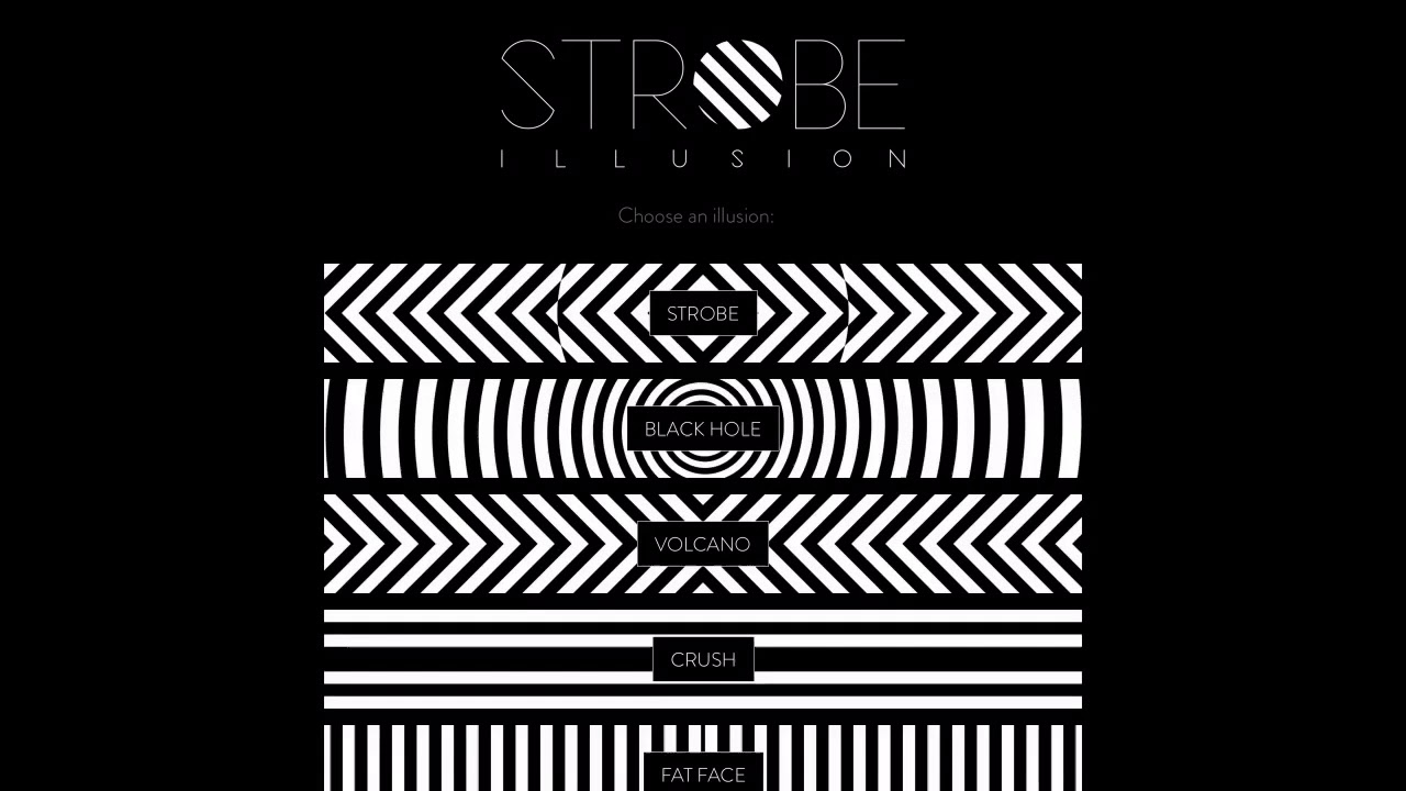 Strobe Illusion all illusions in paid version