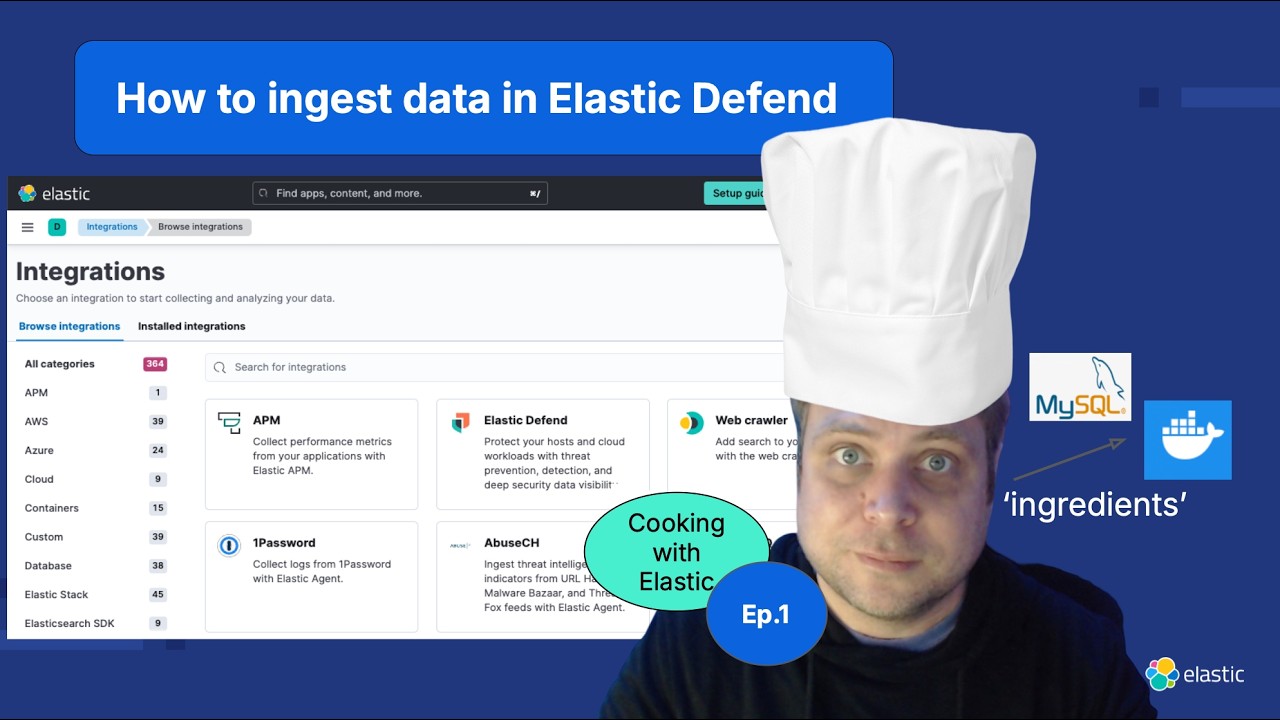 Ingest data into the Elastic Stack | Cooking with Elastic Ep. 1 - YouTube