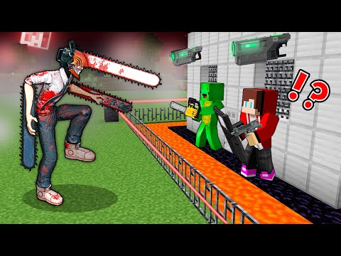 チェンソーマンVSマイ ぜんいちセーフハウス マインクラフト 