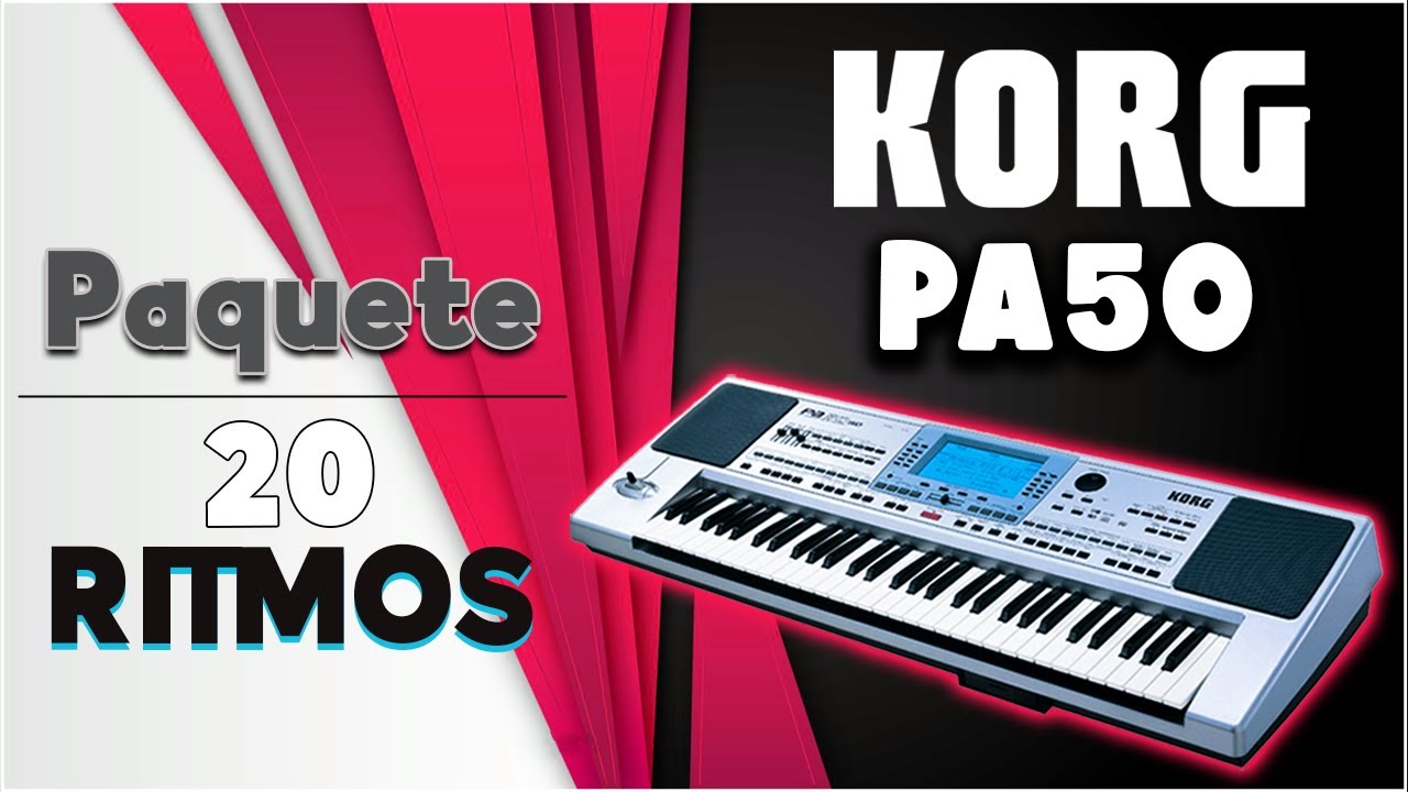 Ritmos Varios | Korg Pa50, Pa60, Pa80, Pa500, Pa800, microarranger, Liverpool, Ek50, i3
