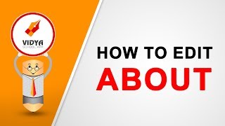 How to edit about in vidya school app || about app || vidya school app screenshot 5