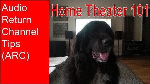 HT 101 Audio Return Channel! (ARC)