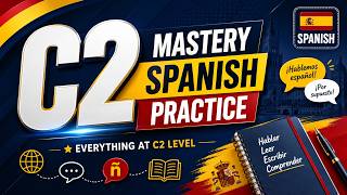 #6 C2 - Mastery Spanish Practice | Everything at C2 level - Part 6
