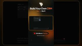 Building a Full CRM Using Only AI (No Code Required)