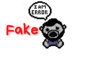 fake error room in TBoI