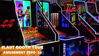 Scoping Out The Elaut USA Booth At Amusement Expo 2024