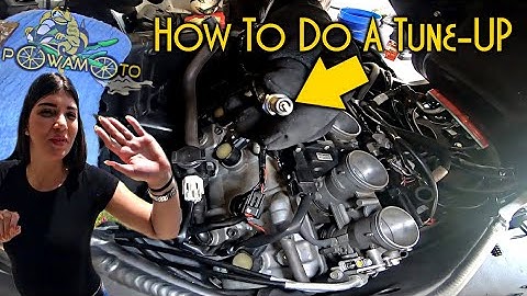 How To Tune Your Kawasaki Ninja ZX6R | Replace spark plugs | Tune up for motorcycle | Do it Yourself