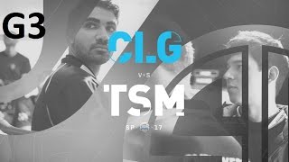 Clg Vs Tsm Game 3 Highlights - 2017 Nalcs Spring Split - Week 6 Day 2