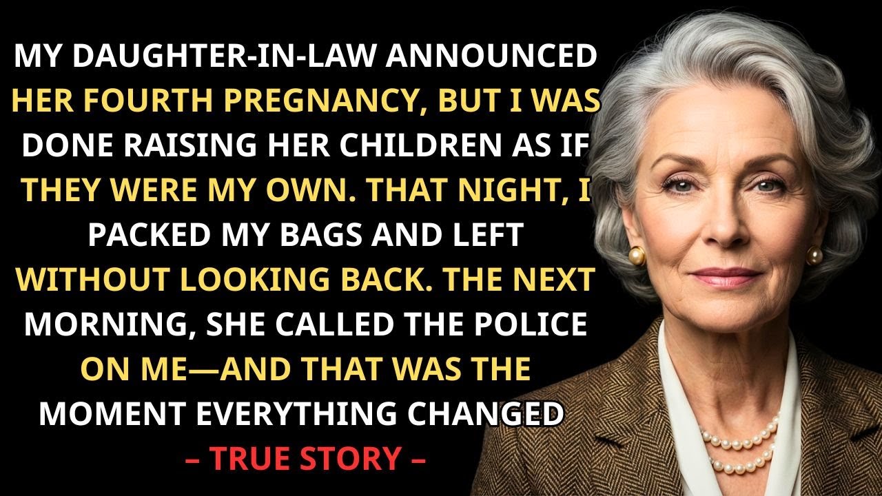 После того, как она вырастила троих детей, моя подруга объявила о четвертом, и я наконец ушла.