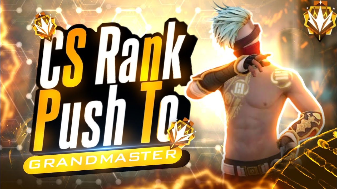 🔴Free Fire Rank Push CS New Season | Gold to Grand Master RANK PUSH ...